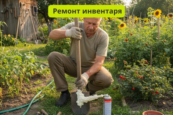 Ремонт садового инвентаря фото